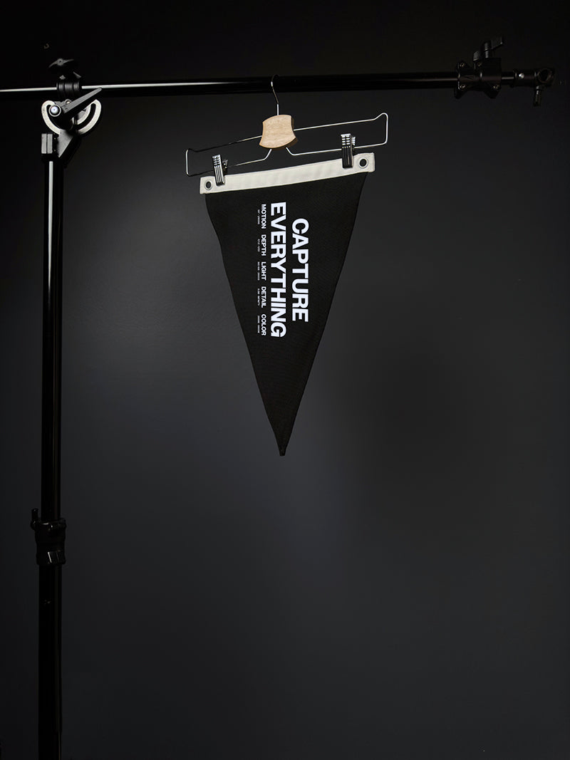 Bold Triangular Canvas Pennant Flag