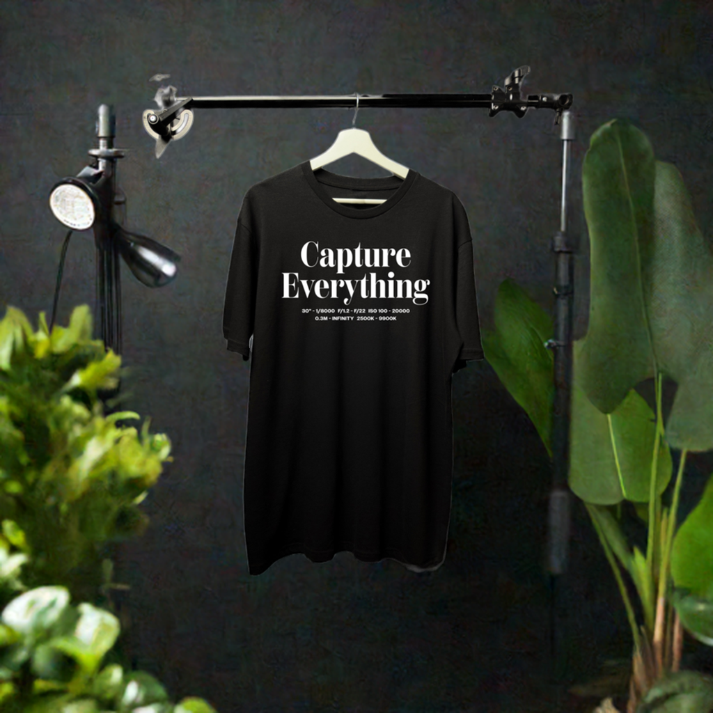 Capture Everything Serif Tee