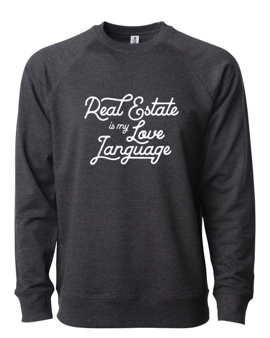 Love Language Crewneck, Script